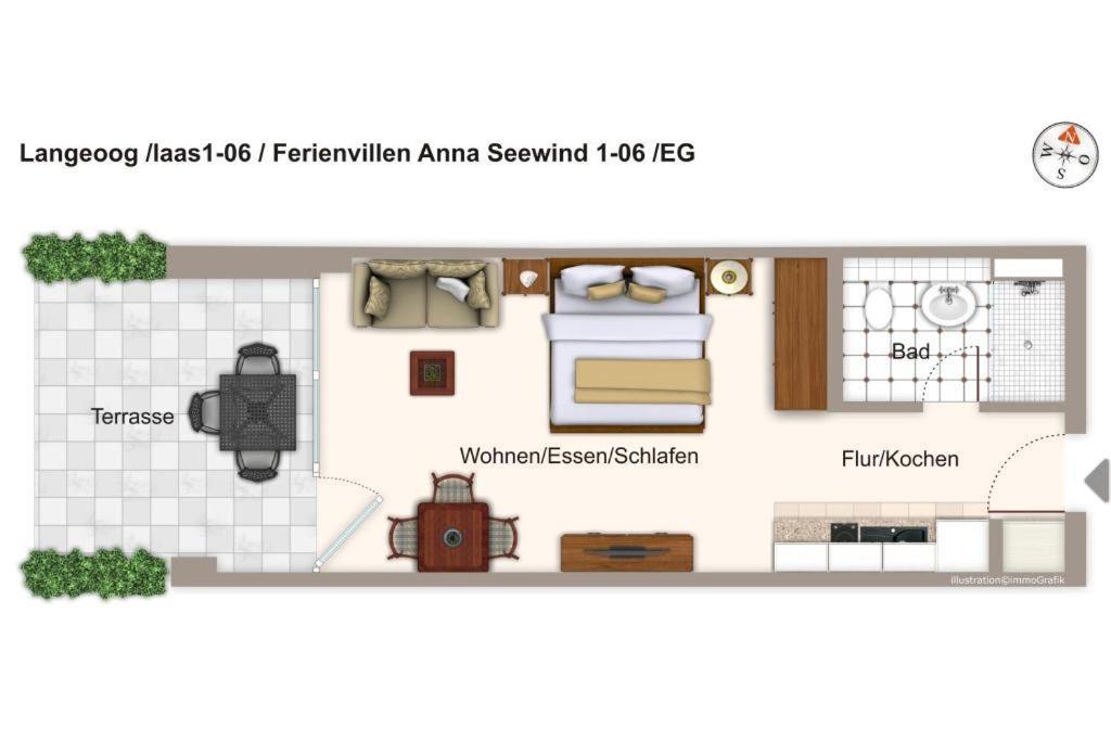 Apartmentvilla Anna See Apartmentvilla Anna See 1-06 Langeoog Ngoại thất bức ảnh